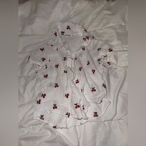 Cherry Print Shirt
